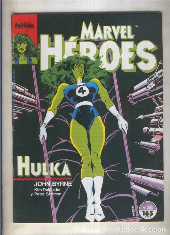 C&oacute;mics: Marvel Heroes numero 38: Hulka (numerado 3 en trasera) - Varios - Foto 1