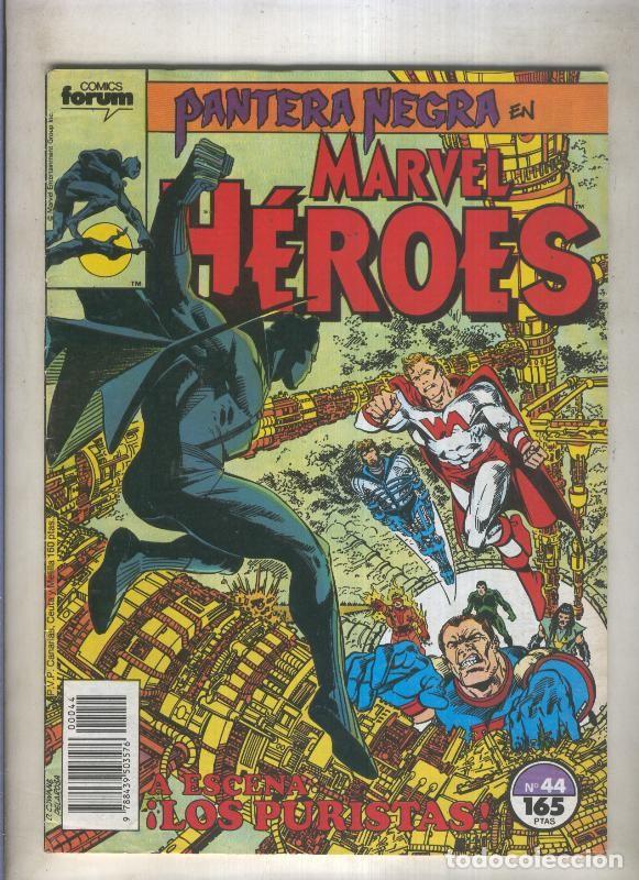 C&oacute;mics: Marvel Heroes numero 44: Pantera Negra (numerado 1 en trasera) - Varios - Foto 1
