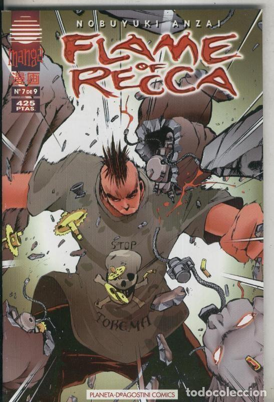 C&oacute;mics: Flame of Recca numero 7 - Nobuyuki Anzai