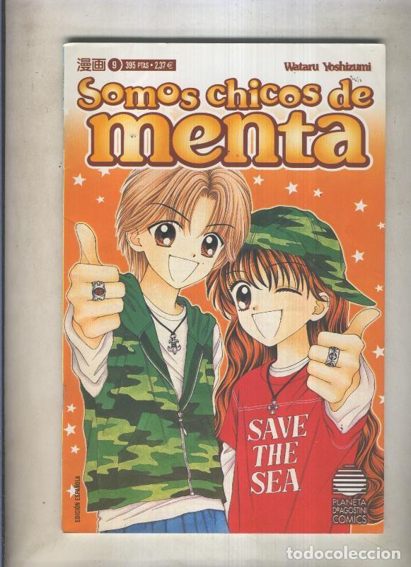 Comics: Somos chicos de menta numero 09 (numerado 1 en interior cubierta) - Wataru Yoshizumi