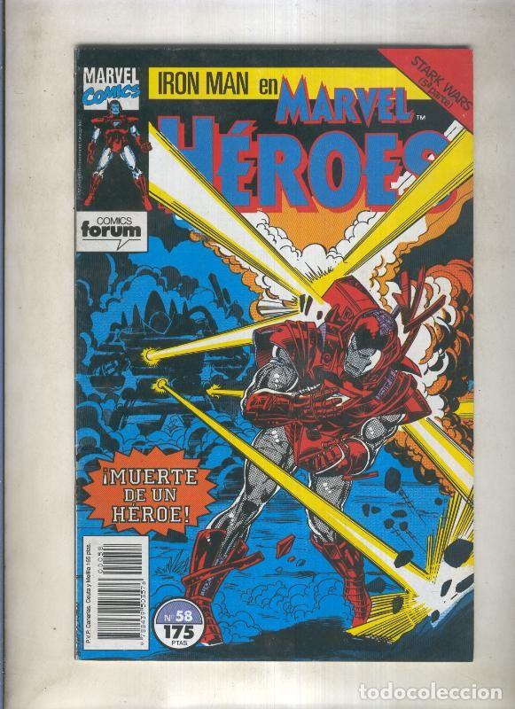 C&oacute;mics: Marvel Heroes numero 58: Iron Man (numerado 3 en trasera) - Varios - Foto 1