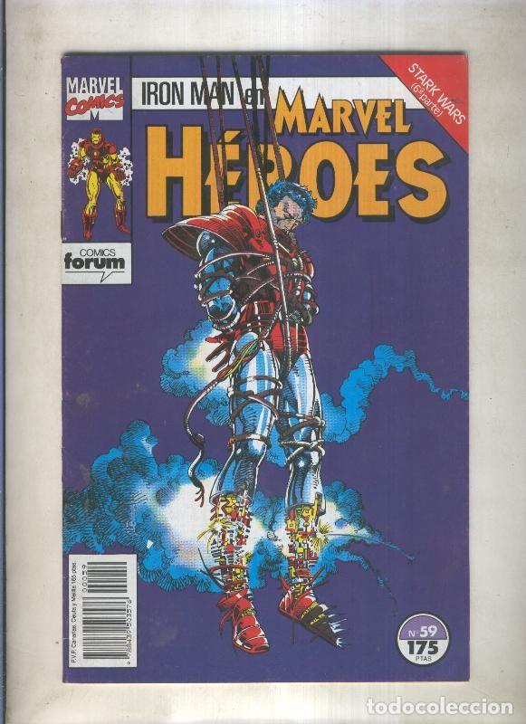 C&oacute;mics: Marvel Heroes numero 59: Iron Man (numerado 1 en trasera) - Varios - Foto 1