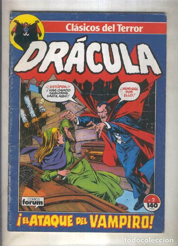 C&oacute;mics: Clasicos del Terror: Dracula numero 02 - Gene Colan - Foto 1
