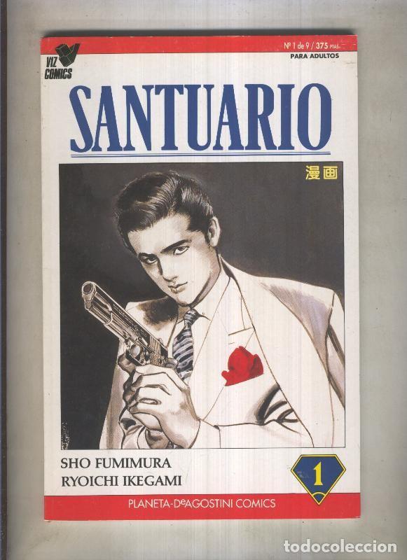 Comics: Santuario numero 1 (numerado 3 en trasera) - Ryoichi Ikegami