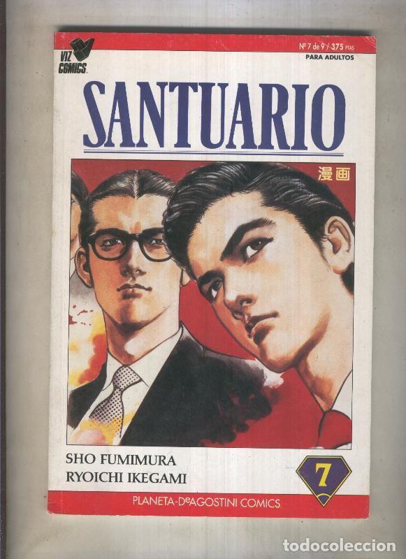 Comics: Santuario numero 7 (numerado 2 en trasera) - Ryoichi Ikegami