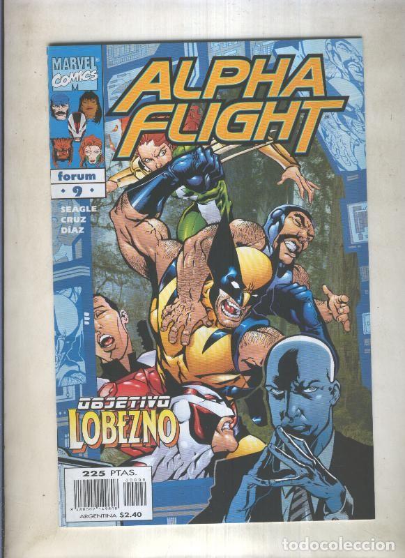 Fumetti: Alpha Flight volumen 2 numero 09: Norte y sur - Seagle-Clark-Pearson