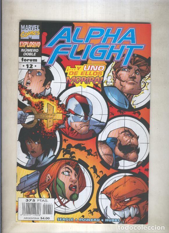 C&oacute;mics: Alpha Flight volumen 2 numero 12: H - Seagle-Clark-Pearson - Foto 1