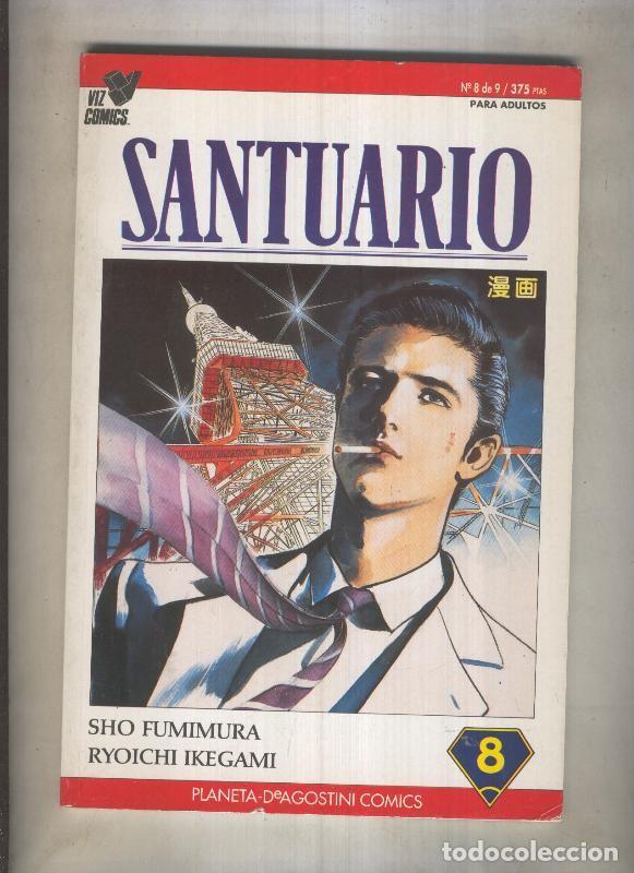 Comics: Santuario numero 8 (numerado 2 en trasera) - Ryoichi Ikegami