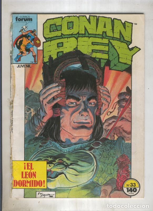 C&oacute;mics: Conan Rey numero 33 (numerado 4 en trasera) - Varios - Foto 1