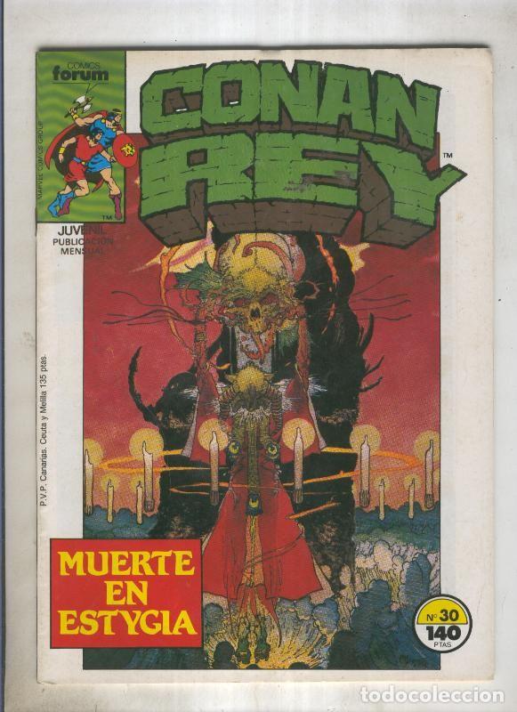 C&oacute;mics: Conan Rey numero 30 (numerado 1 en trasera) - Varios - Foto 1