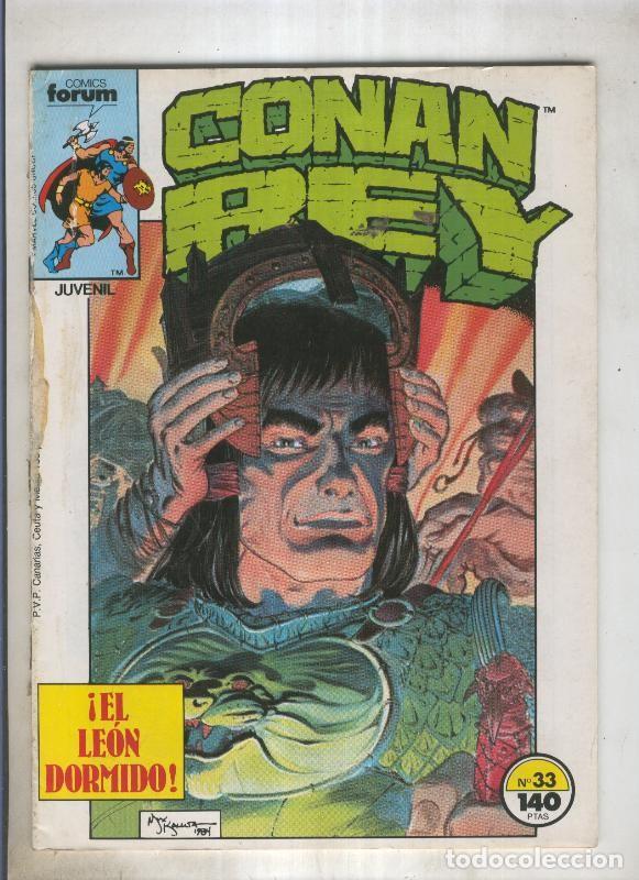 C&oacute;mics: Conan Rey numero 33 (numerado 2 en trasera) - Varios - Foto 1