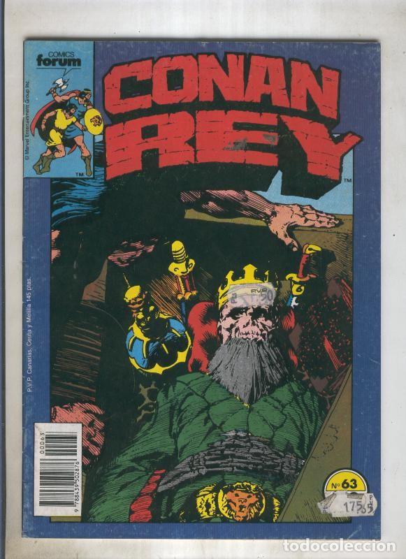 C&oacute;mics: Conan Rey numero 63 (numerado 4 en trasera) - Varios - Foto 1