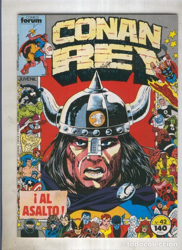C&oacute;mics: Conan Rey numero 42 (numerado 1 en trasera) - Varios - Foto 1