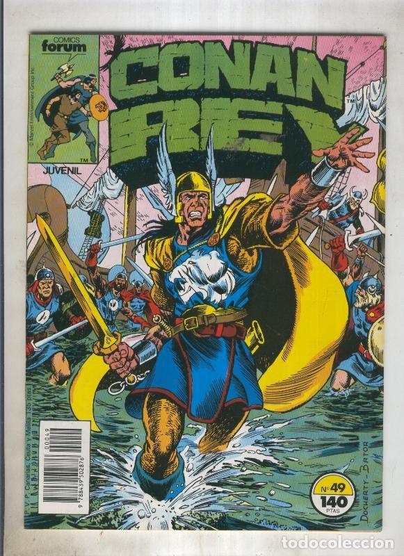 C&oacute;mics: Conan Rey numero 49 (numerado 1 en trasera) - Varios - Foto 1