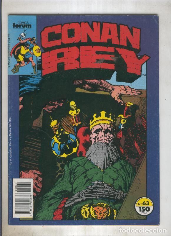 C&oacute;mics: Conan Rey numero 63 (numerado 7 en trasera) - Varios - Foto 1