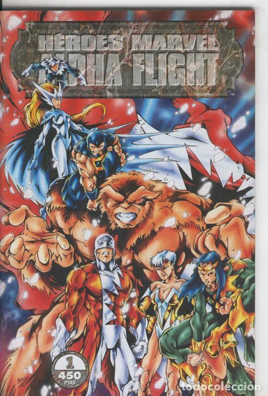 C&oacute;mics: Heroes Marvel: Alpha Flight: Primera mision - Varios - Foto 1