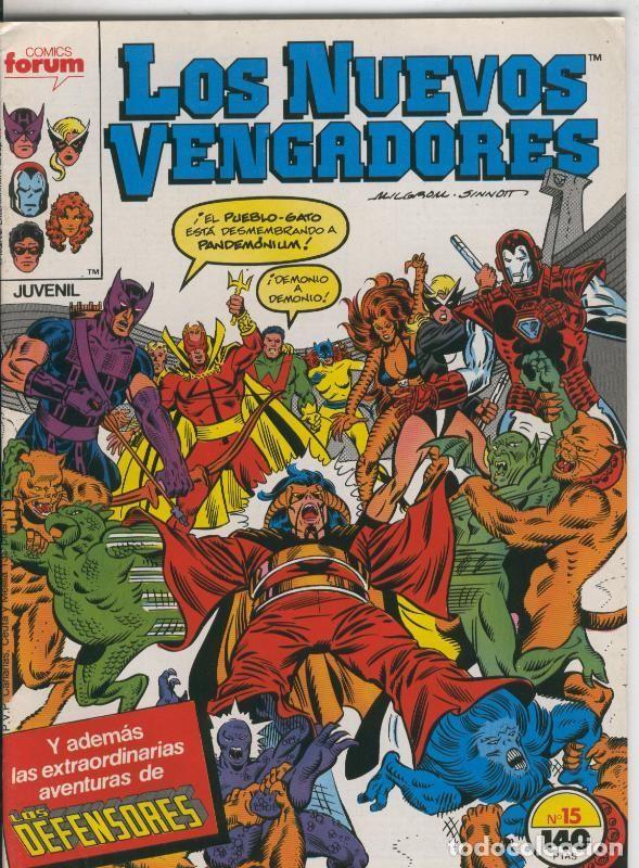 Comics : Los Nuevos Vengadores numero 15 (numerado 1 en trasera) - Varios