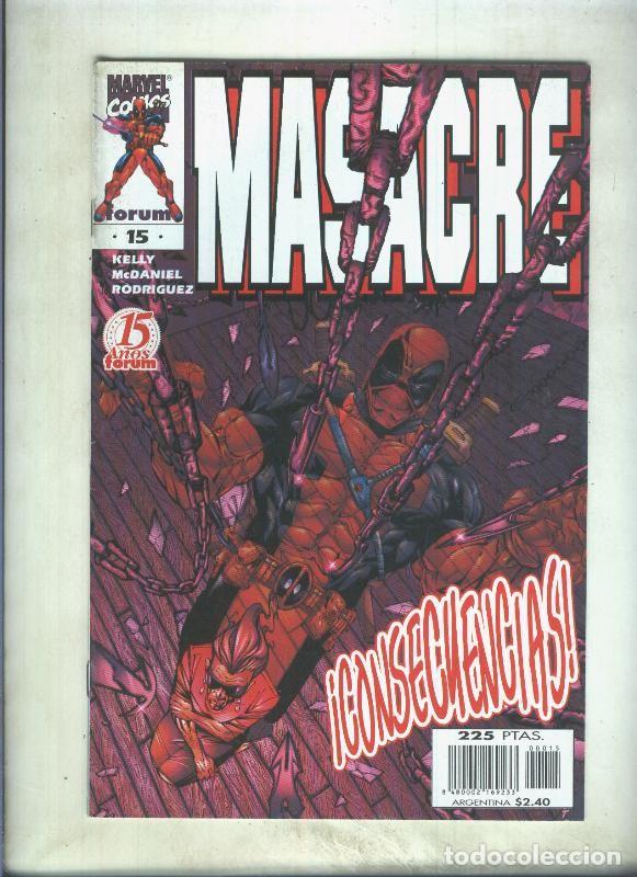 C&oacute;mics: Masacre volumen 3 numero 15 - Varios - Foto 1