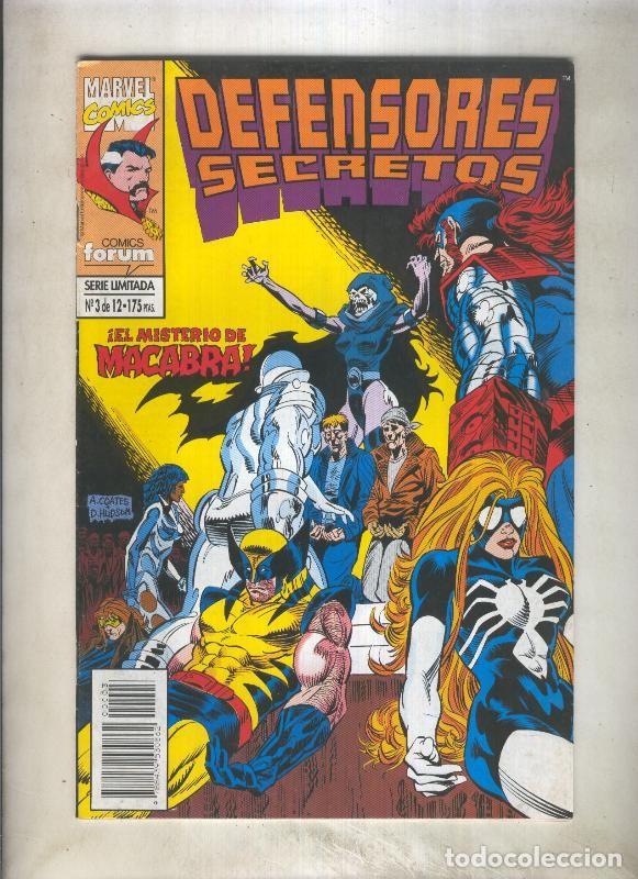 C&oacute;mics: Defensores secretos numero 03 - Varios - Foto 1