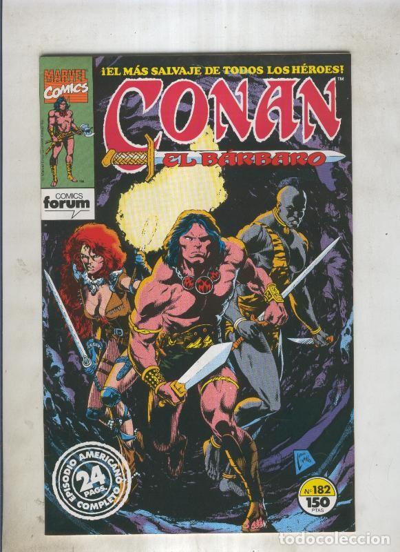 C&oacute;mics: Conan el Barbaro primera edicion numero 182 - varios - Foto 1