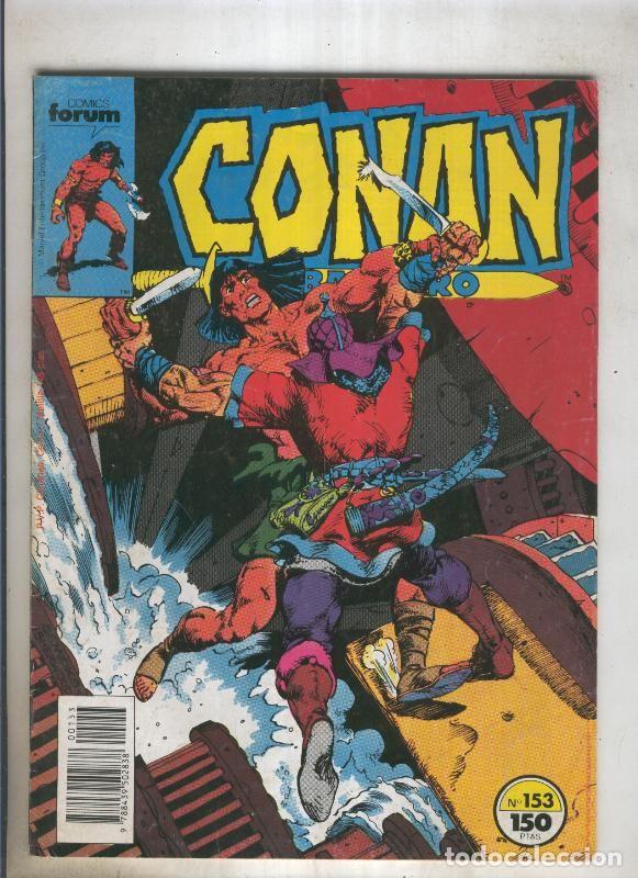 Fumetti: Conan el Barbaro primera edicion numero 153 (numerado 2 en trasera) - varios