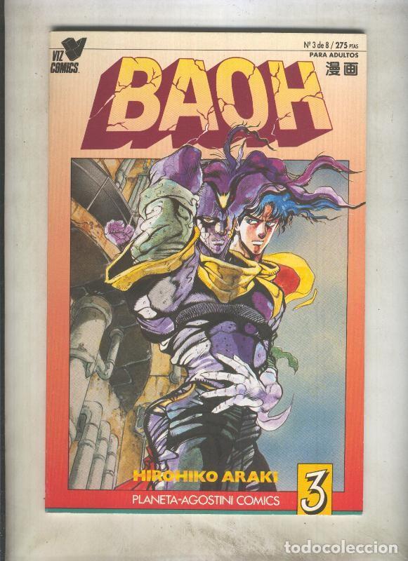 C&oacute;mics: Baoh numero 3 (numerado 1 en interior cubierta) - Hirohiko Araki - Foto 1