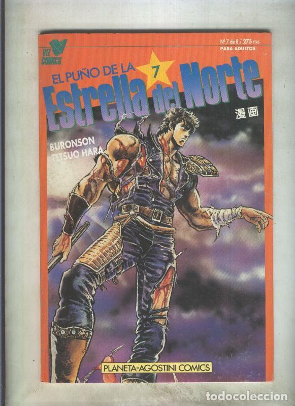 C&oacute;mics: El Pu&ntilde;o de la Estrella del Norte volumen 1 numero 07 - Tetsuo Hara