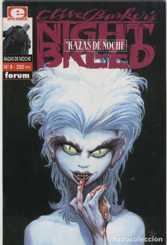 Comics: Razas de Noche: Night Breed numero 08 - Cliver Barkers