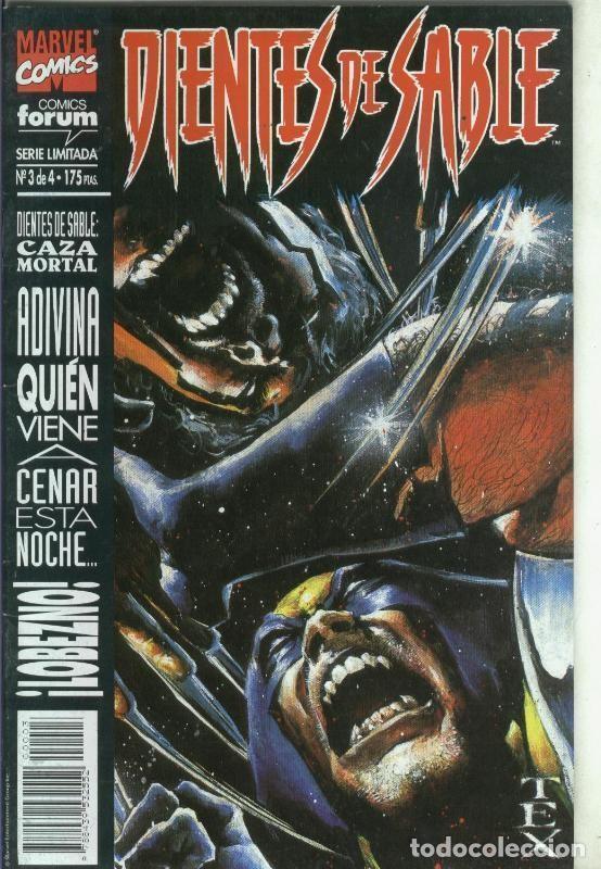 C&oacute;mics: Dientes de sable numero 3 - Larry hama-Mark Texeiro - Foto 1