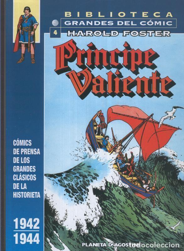 Comics: Biblioteca Grandes del Comic: Principe Valiente numero 04 (1942-1944) - Harold Foster