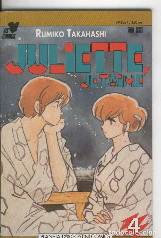 Comics: Juliette je T, Aime numero 4 - Rumiko Takahashi