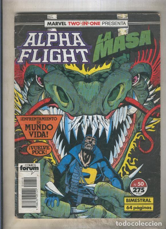 Comics: Alpha Flight volumen 1 numero 50 (numerado 1 en trasera) - Bill Mantlo-Larry Stroman
