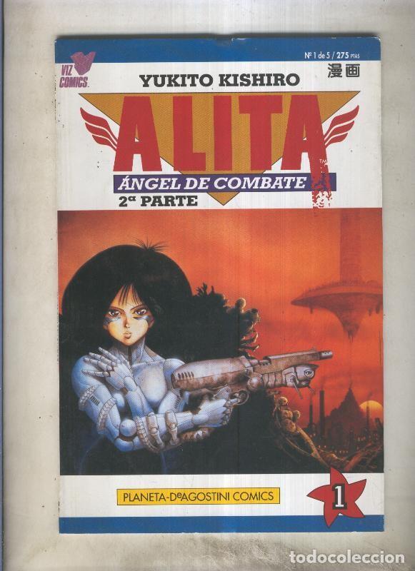 Comics : Alita volumen 2 numero 01 (numerado 1 en trasera) - Yukito Kishiro