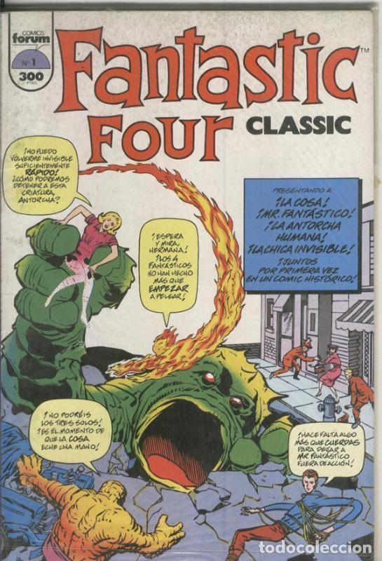 C&oacute;mics: Fantastic Four classic numero 01 - Stan Lee-Jack Kirby - Foto 1