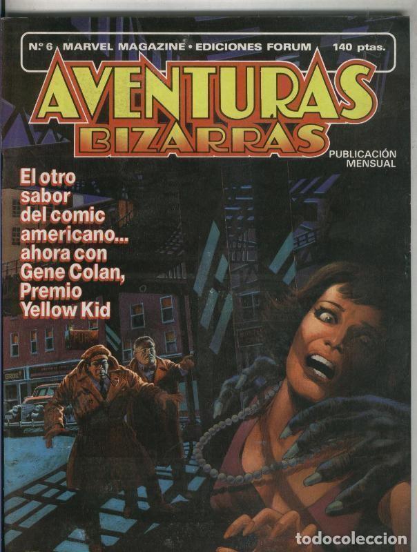Comics: Aventuras Bizarras numero 06: Maestros del crimen (numerado 4 en interior cubierta) - Gene Colan