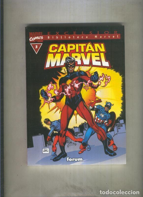 C&oacute;mics: Biblioteca Marvel Excelsior: Capitan Marvel numero 03 - varios - Foto 1