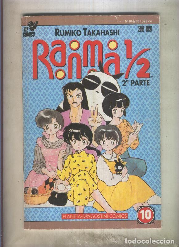 Comics: Ranma 1/2 volumen 2 numero 10 (fin de este segundo volumen) - Rumiko Takahashi