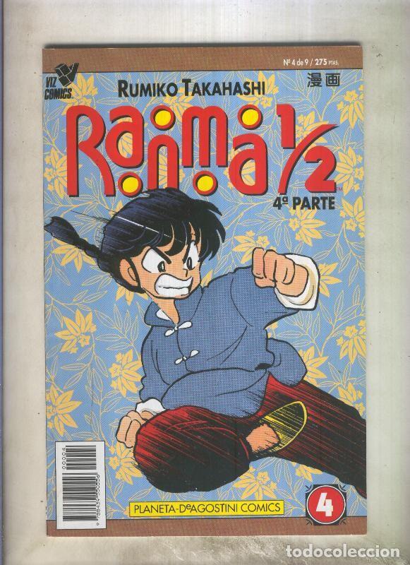 Comics : Ranma 1/2 volumen 4 numero 4 - Rumiko Takahashi