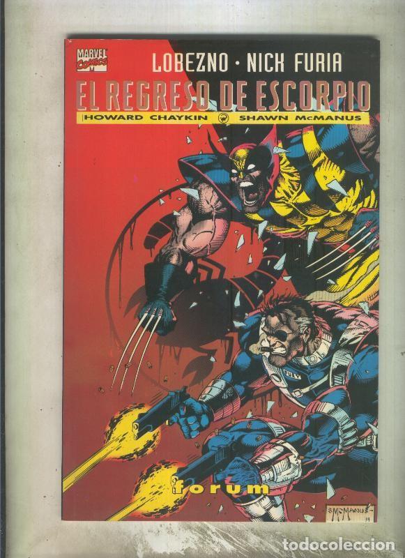 C&oacute;mics: Prestigio volumen 2 numero 12: Lobezno-Nick Furia: El regreso de Escorpio - Howard Chaykin-Shawn McM