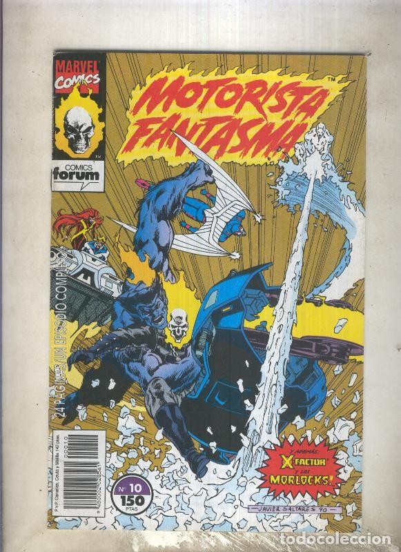 C&oacute;mics: Motorista Fantasma numero 10 (algo aviejado) - varios