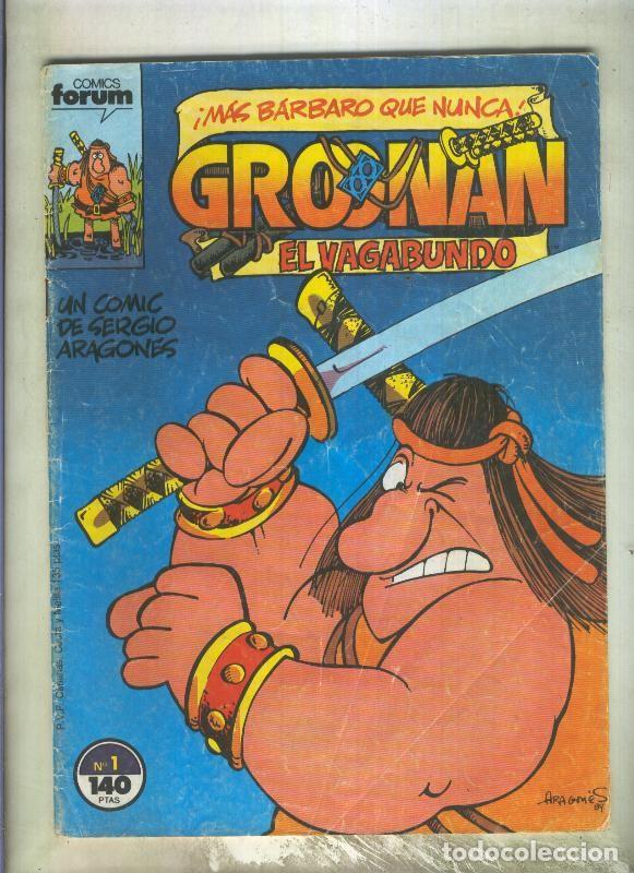 C&oacute;mics: Groonan el vagabundo numero 01 - Sergio Aragones - Foto 1