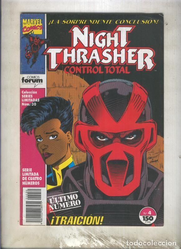 Comics: Series Limitadas numero 30: NIght Thrasher (control total) numero 4 - varios
