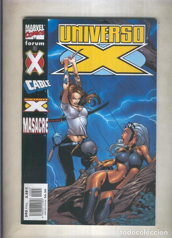 Comics: Universo X numero 03: Mutante X-Cable-Masacre - Varios
