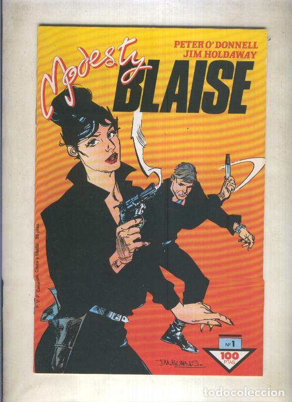 C&oacute;mics: Modesty Blaise numero 01 - Peter O,Donnell-Jim Holdaway - Foto 1