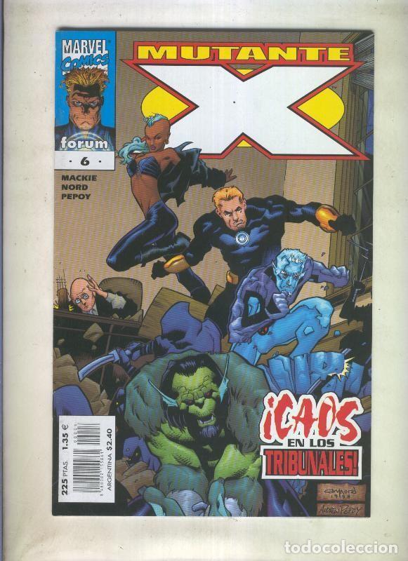 C&oacute;mics: Mutante X numero 06 - Varios - Foto 1