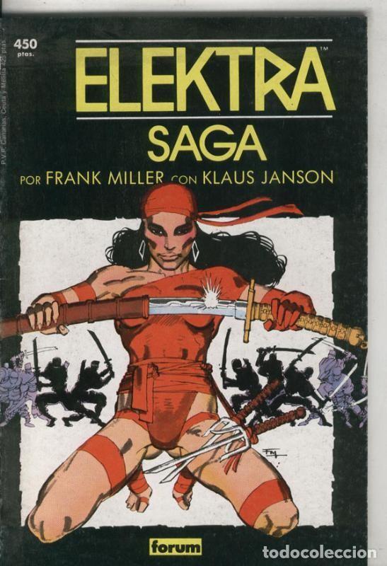 Comics: Prestigio volumen 1 numero 04: Elektra Saga - Frank Miller-Klaus Janson
