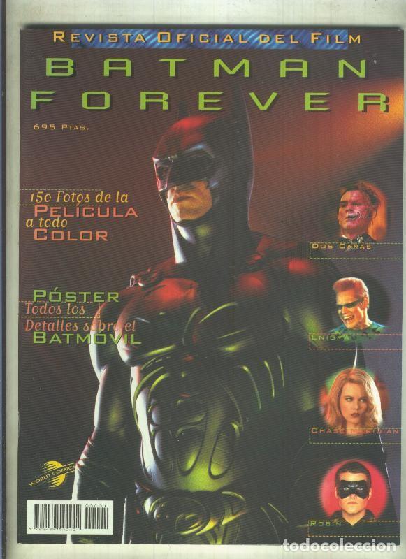 Fumetti: Batman revista oficial del Film: Forever - varios