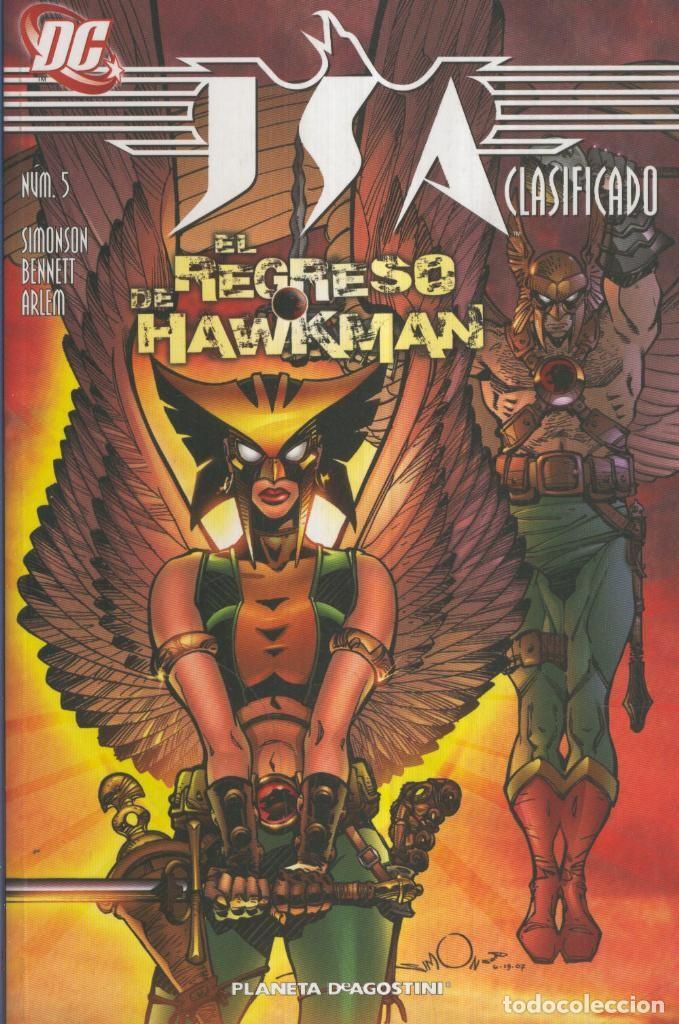 Comics: JSA CLASIFICADO: El regreso de Hawkman, Numero 05 - Walter Simonson