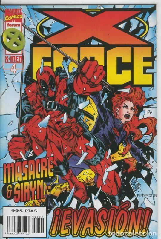 C&oacute;mics: X Force volumen 2 numero 04: masacre & Siryn - Varios - Foto 1