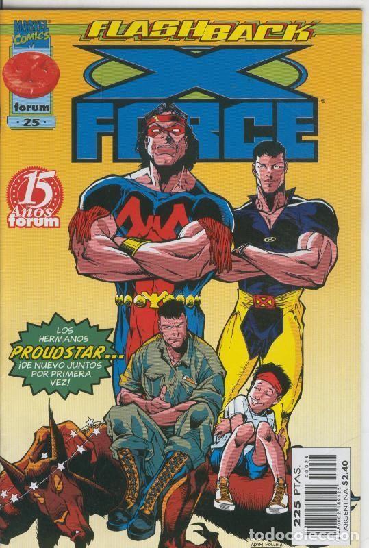 Comics: X Force volumen 2 numero 25: Flashback - Varios